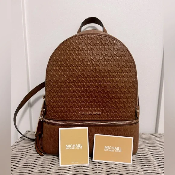 Michael Kors | Bags | Michael Kors Medium Embossed Backpack  display picture 1